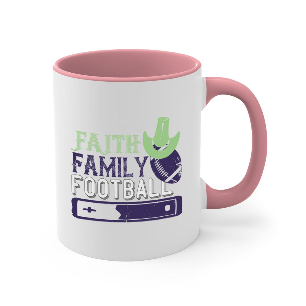 Faith family football 1258#- football-Mug / Coffee Cup
