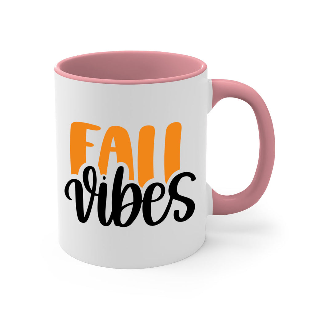 Fall Vibes 487#- fall-Mug / Coffee Cup
