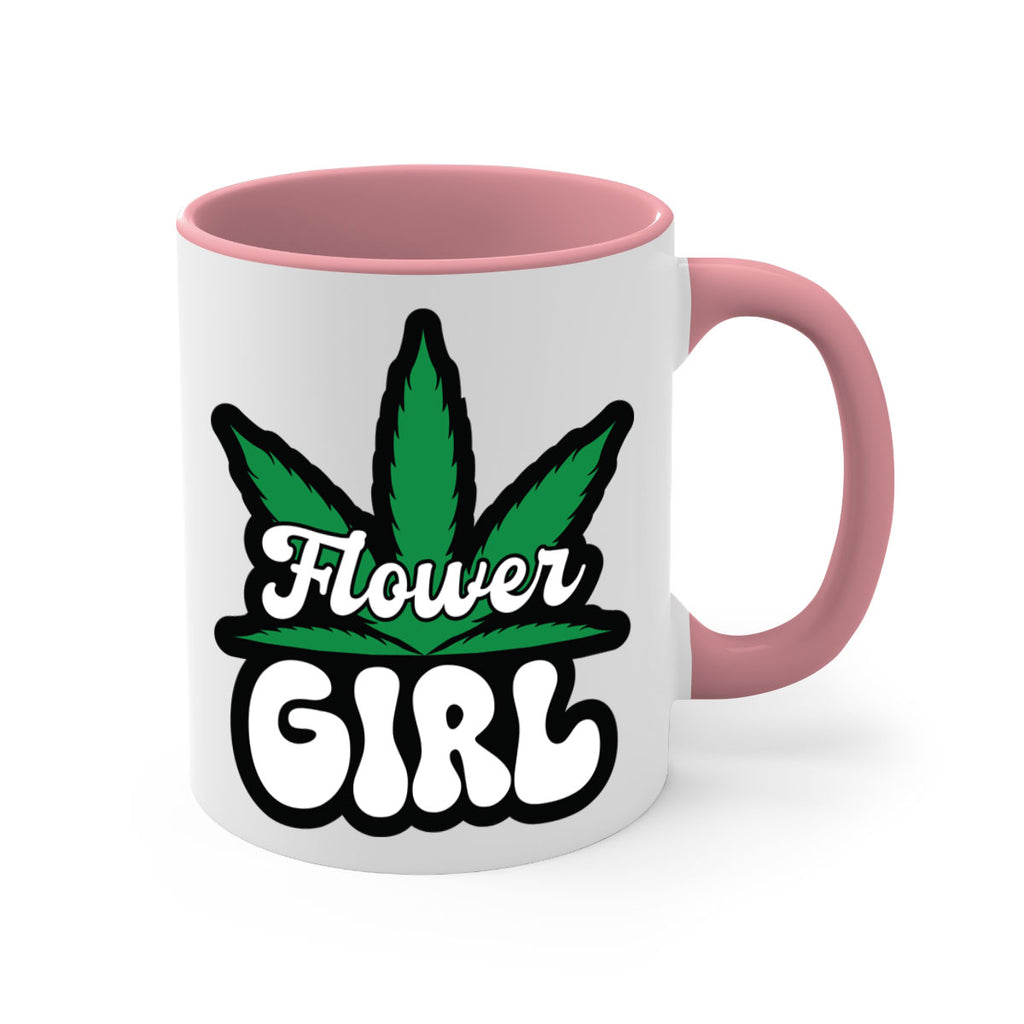 Flower girl 85#- marijuana-Mug / Coffee Cup