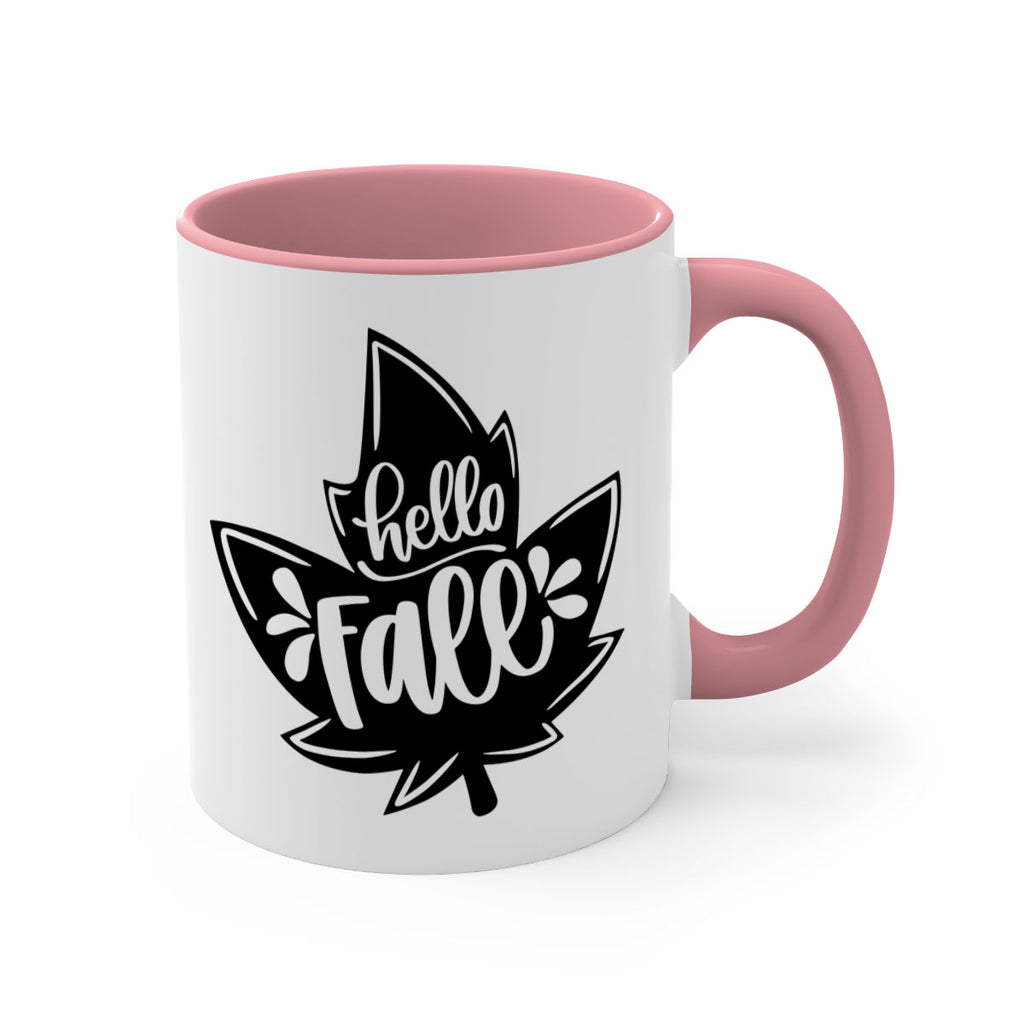 Hello Fall 494#- fall-Mug / Coffee Cup