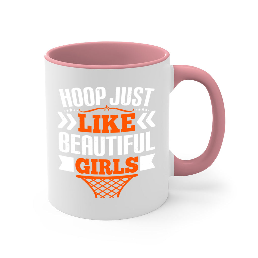 Hoop just like beautiful girls 1179#- basketball-Mug / Coffee Cup