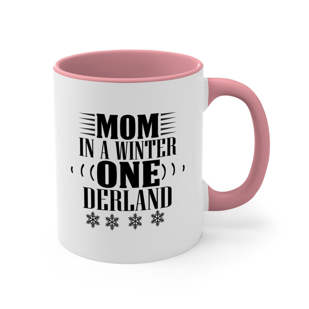MOM IN A WINTER ONE DERLAND 322#- winter-Mug / Coffee Cup
