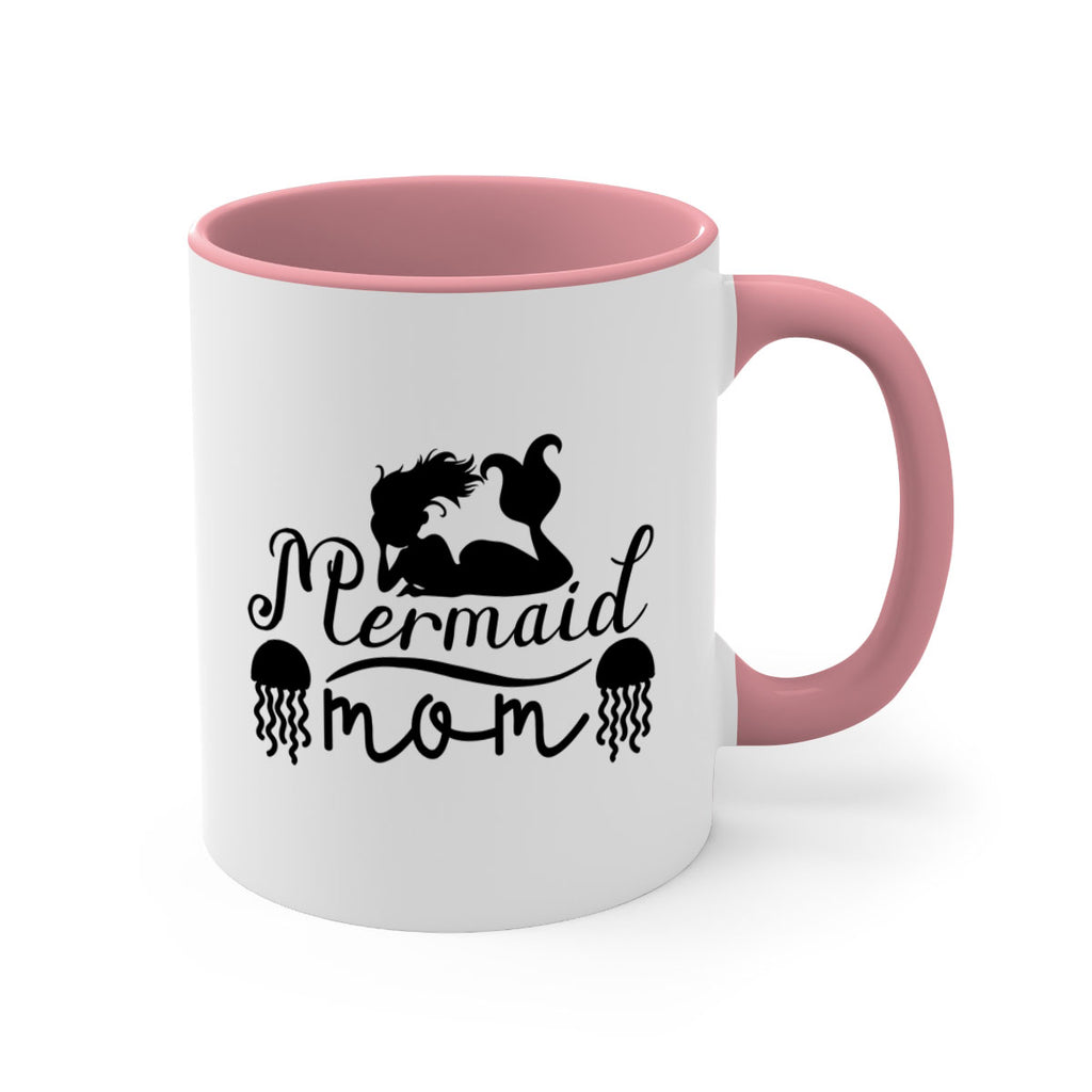 Mermaid Mom 373#- mermaid-Mug / Coffee Cup