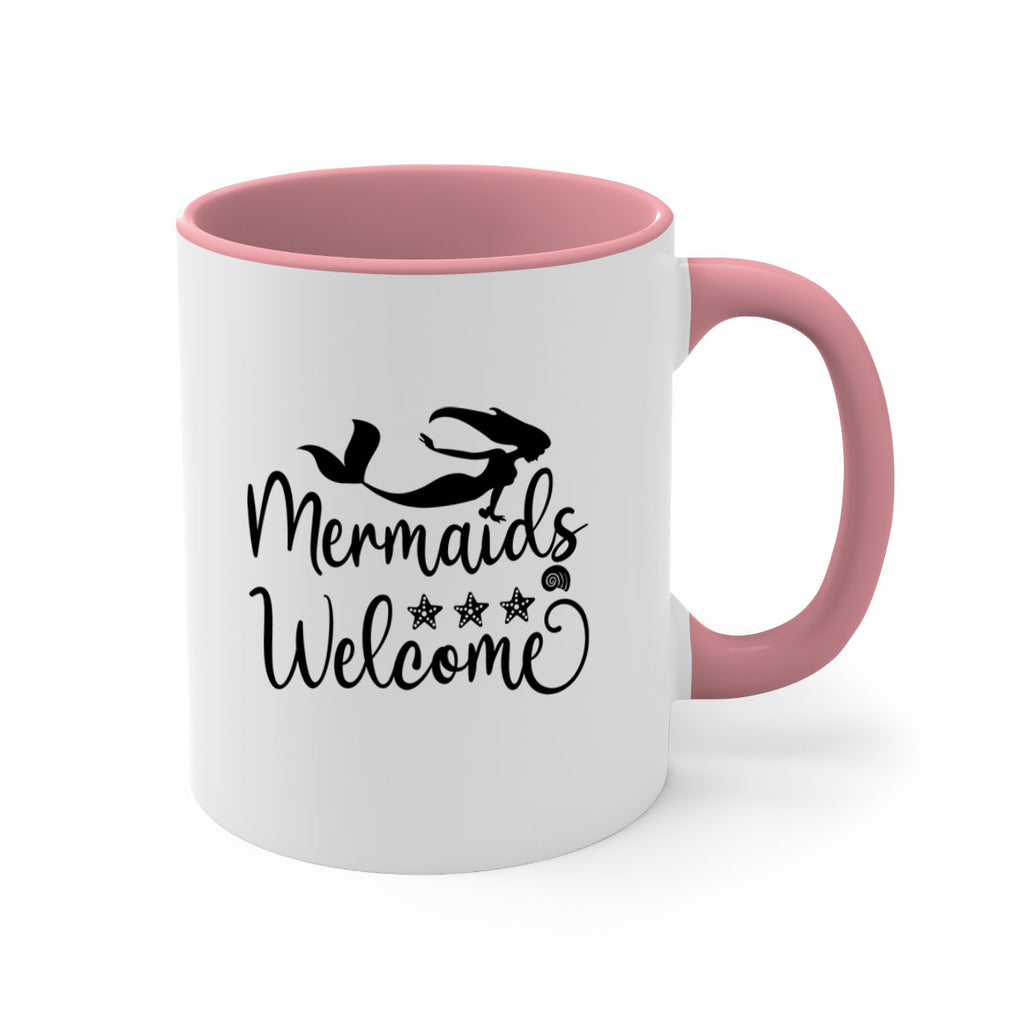 Mermaids welcome design 501#- mermaid-Mug / Coffee Cup