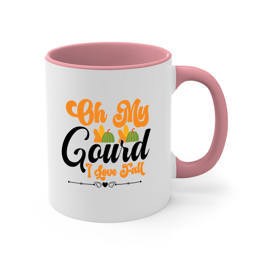 Oh My Gourd I Love Fall 457#- fall-Mug / Coffee Cup
