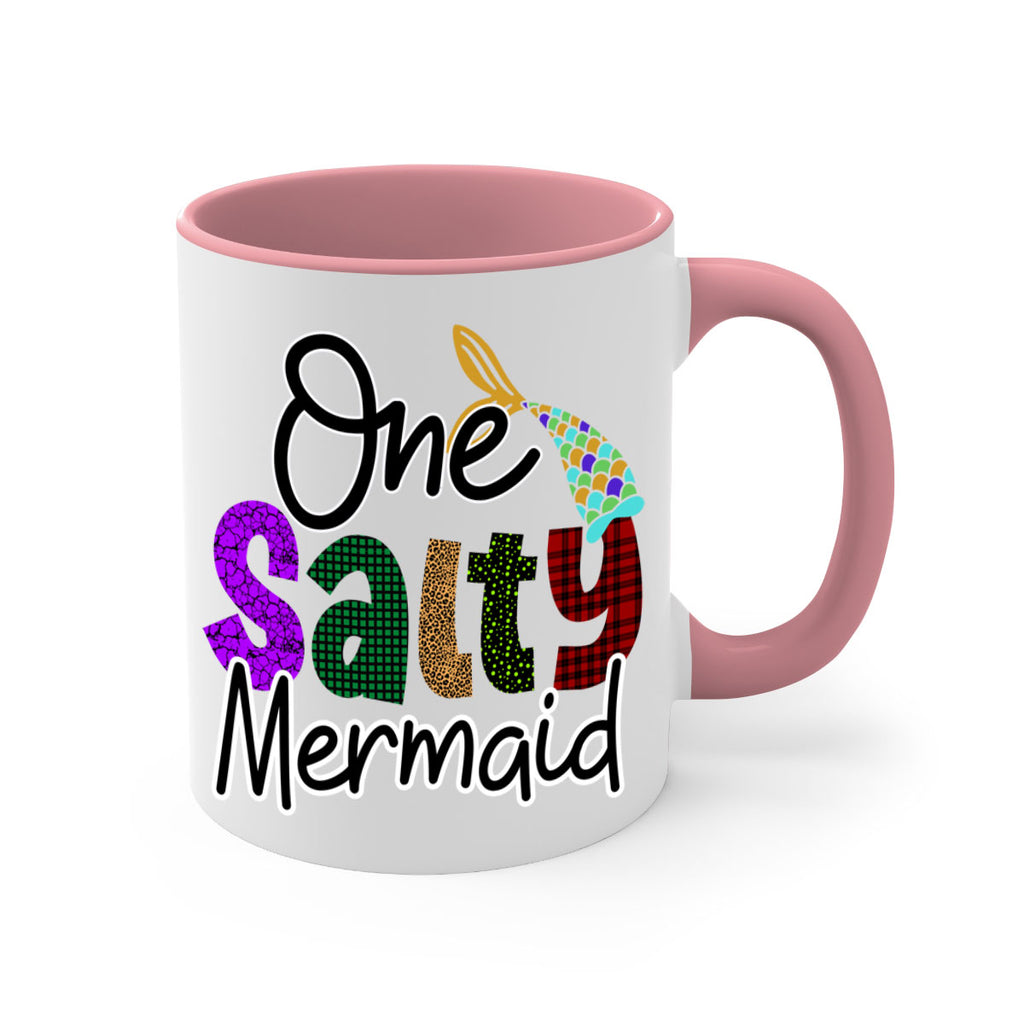 One Salty Mermaid 526#- mermaid-Mug / Coffee Cup
