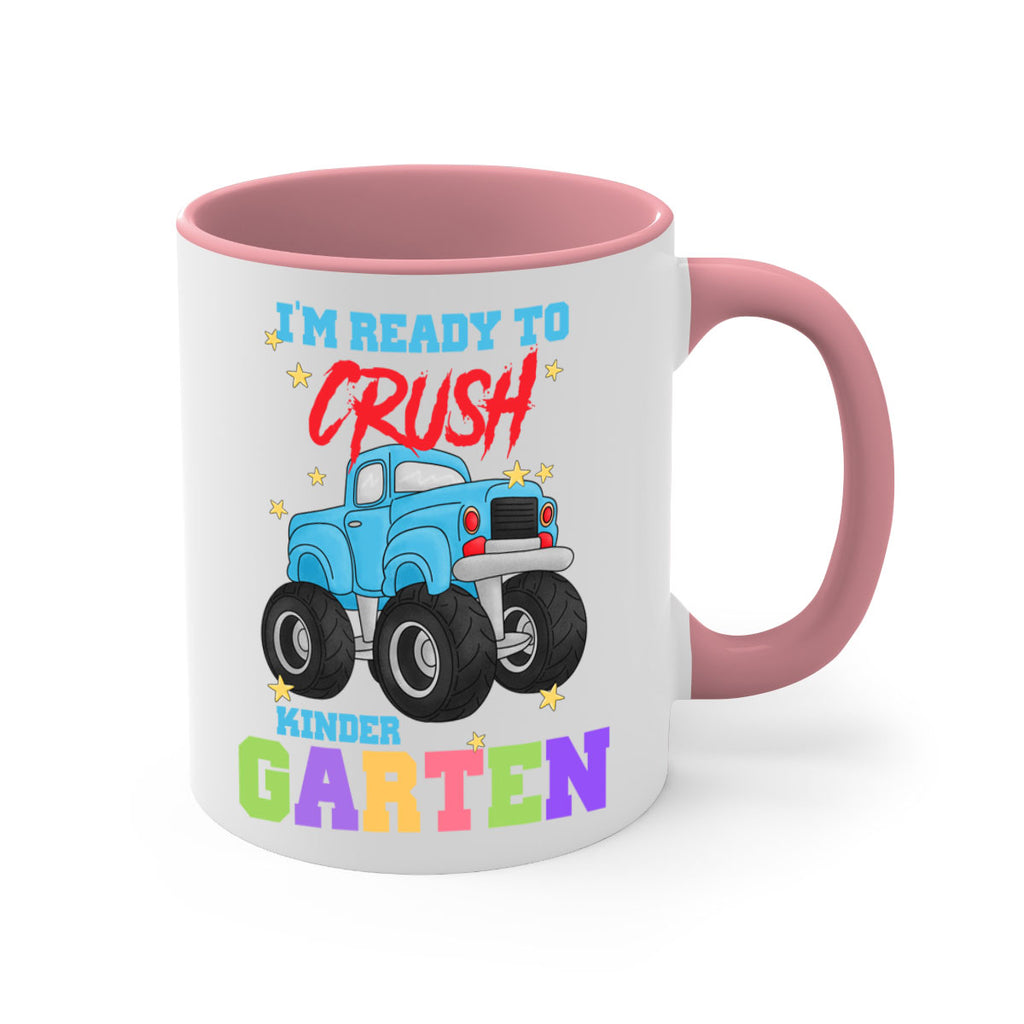Ready to Crush Kindergarten MonsterTruck 16#- Kindergarten-Mug / Coffee Cup