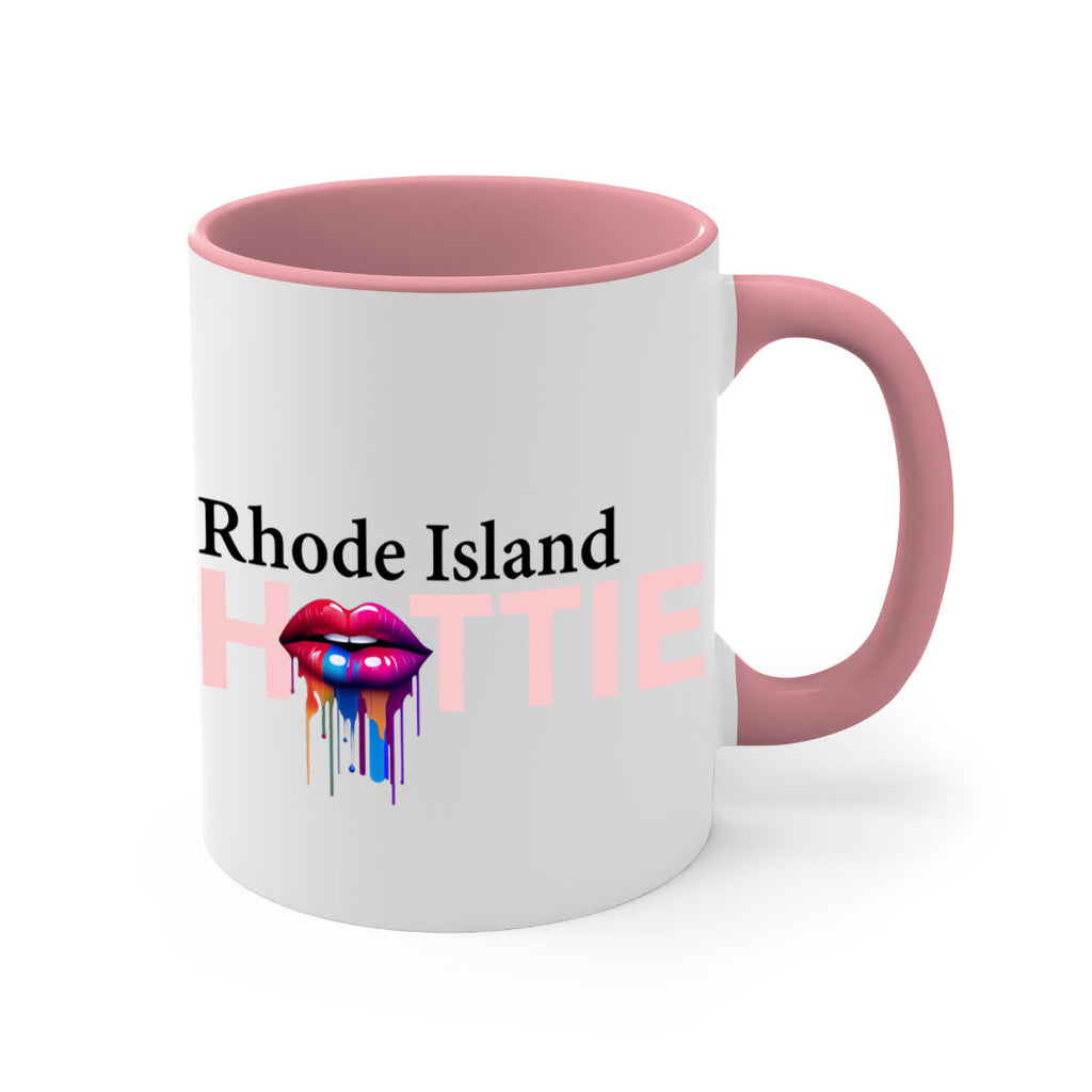 Rhode Island Hottie with dripping lips 39#- Hottie Collection-Mug / Coffee Cup