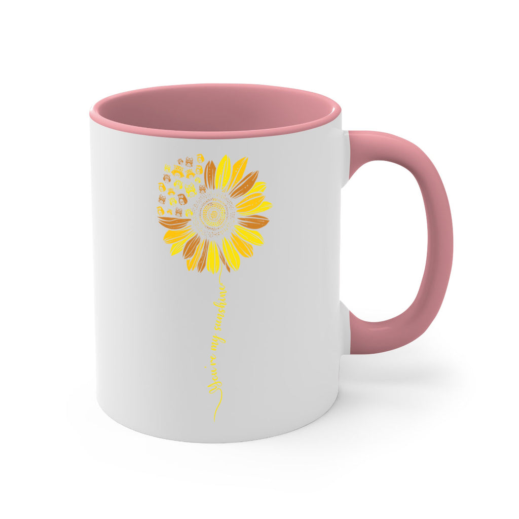 Sunflower Owl You Are My A TurtleRabbit 19#- owl-Mug / Coffee Cup