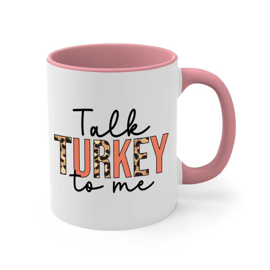 Talk turkey to me 595#- fall-Mug / Coffee Cup