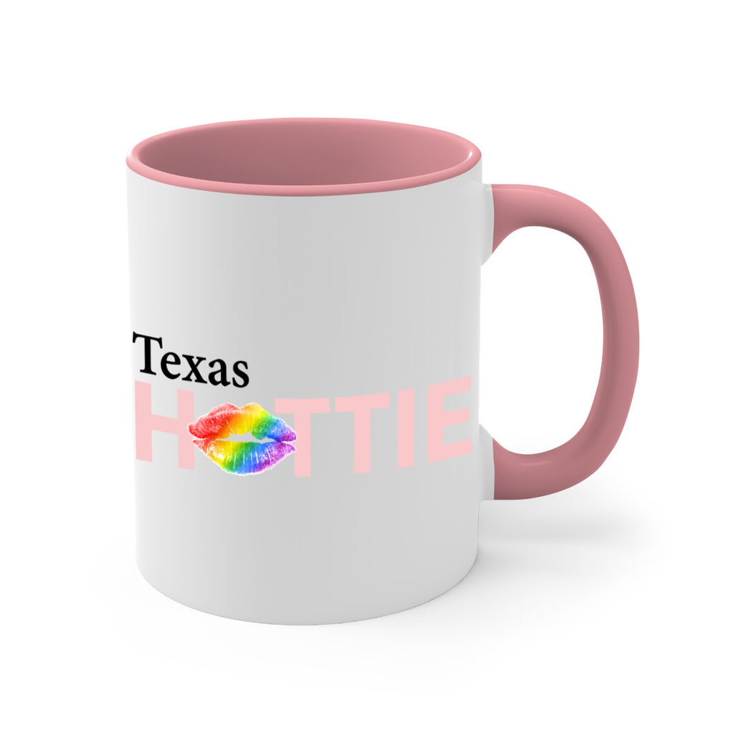Texas Hottie with rainbow lips 43#- Hottie Collection-Mug / Coffee Cup