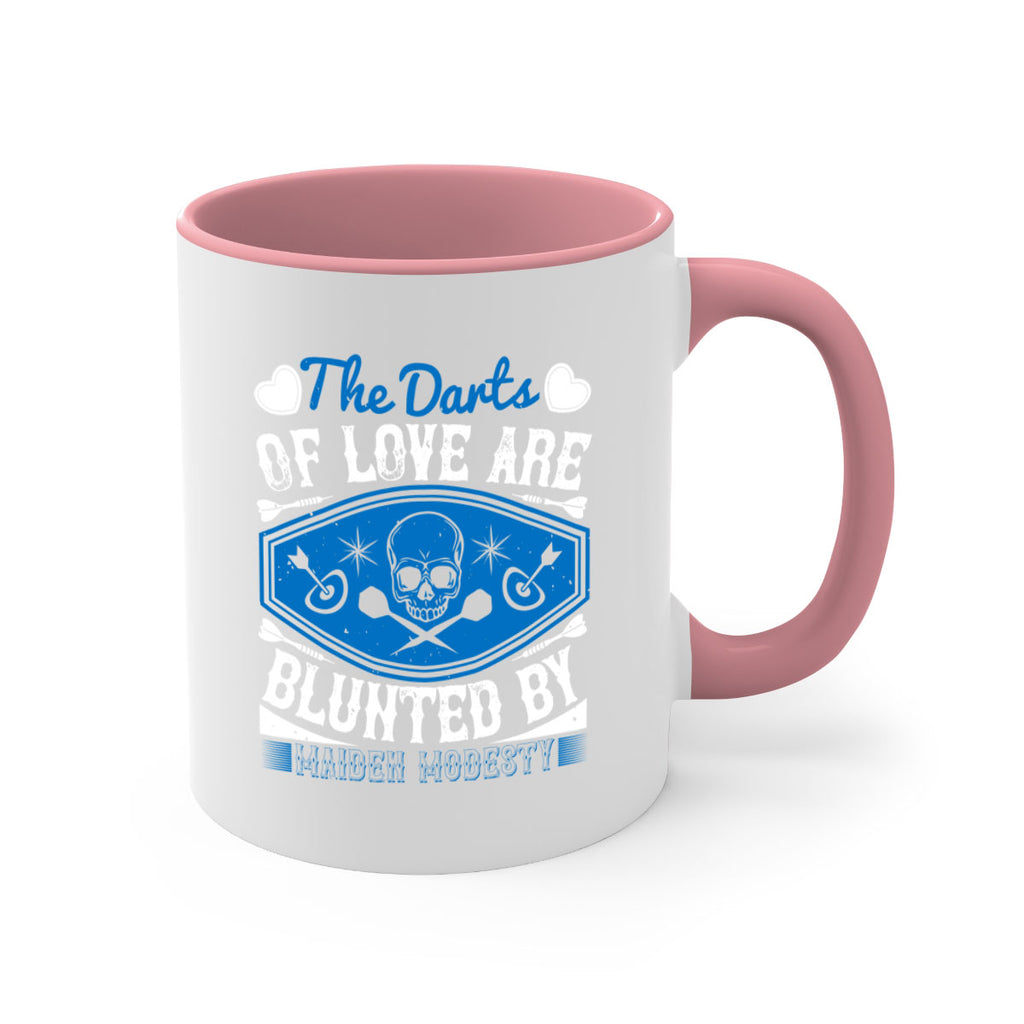 The darts of love are blunted by maiden modesty 1805#- darts-Mug / Coffee Cup