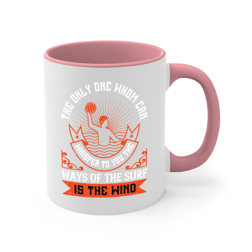 The only one whom can whisper to you the ways of the surf is the wind 185#- surfing-Mug / Coffee Cup