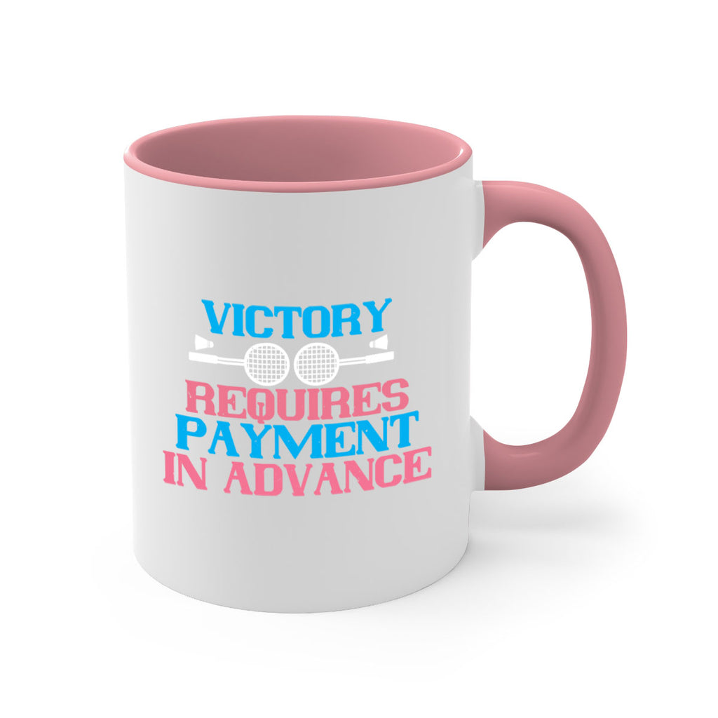 Victory requires payment in advance 1782#- badminton-Mug / Coffee Cup