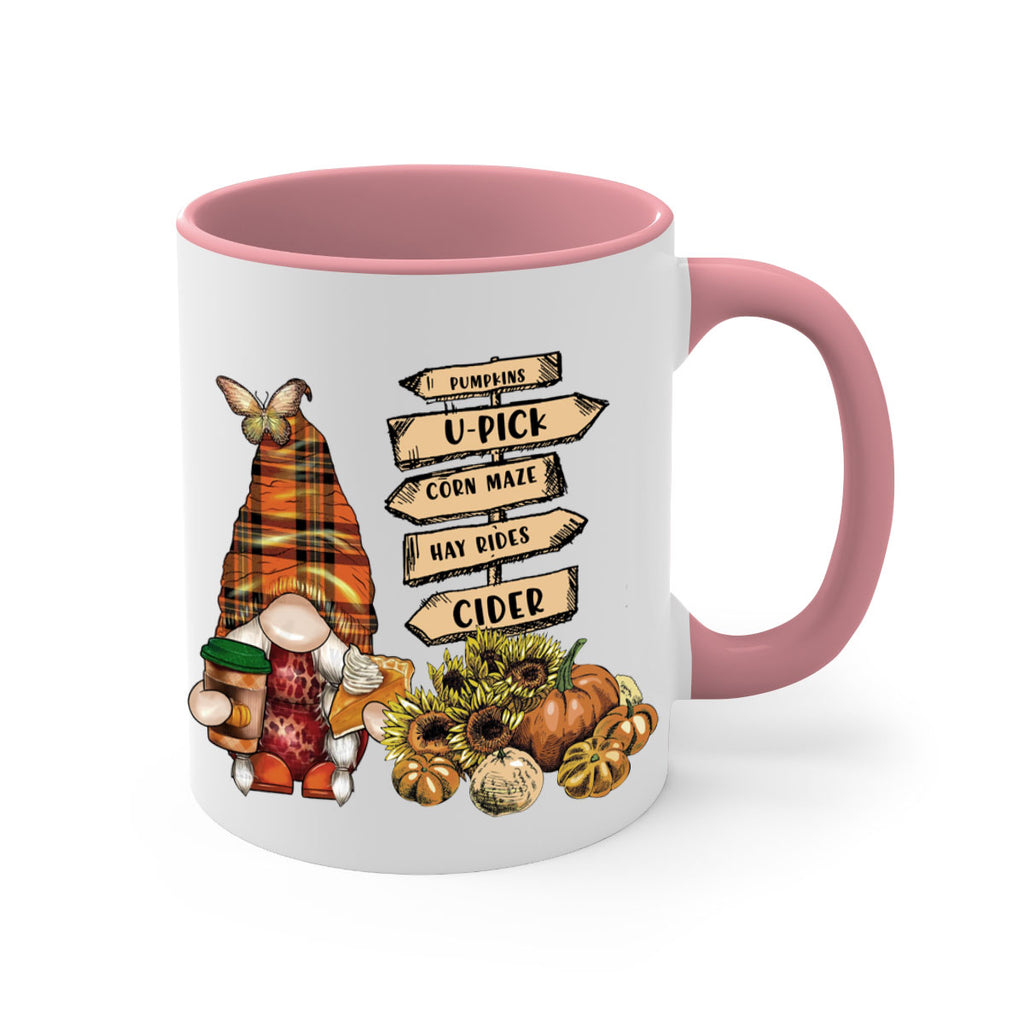 VintageFallGnome 625#- fall-Mug / Coffee Cup