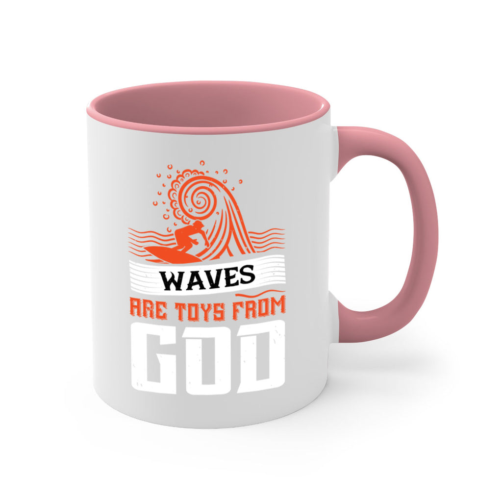 Waves are toys from God 2387#- surfing-Mug / Coffee Cup