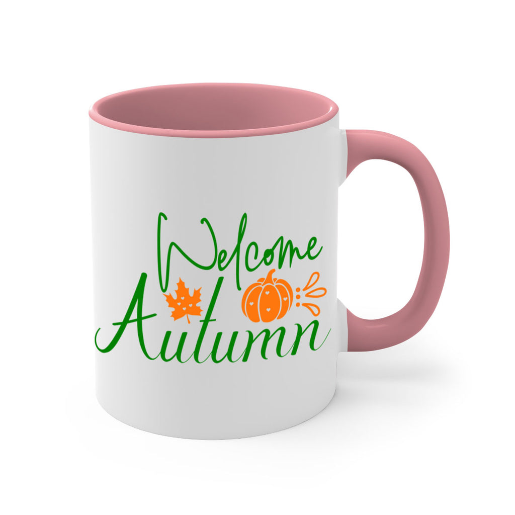 Welcome Autumn 627#- fall-Mug / Coffee Cup