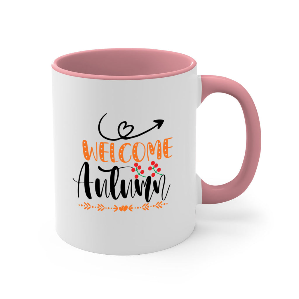 Welcome Autumn 628#- fall-Mug / Coffee Cup