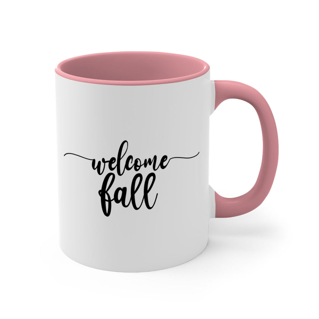 Welcome Fall 630#- fall-Mug / Coffee Cup