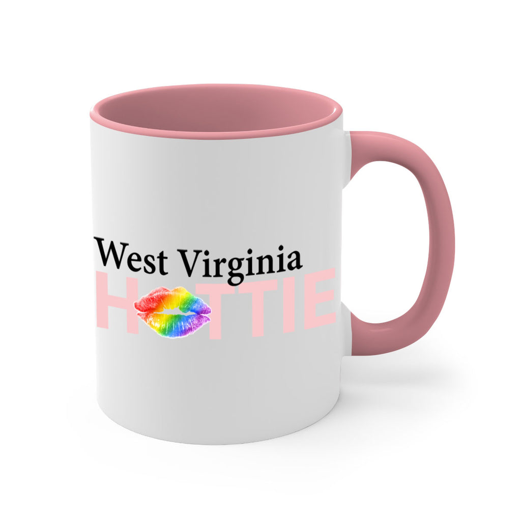 West Virginia Hottie with rainbow lips 48#- Hottie Collection-Mug / Coffee Cup
