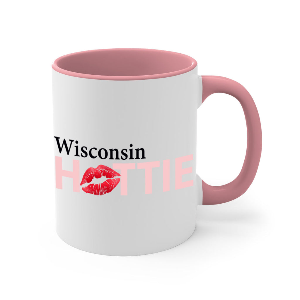 Wisconsin Hottie With Red Lips 49#- Hottie Collection-Mug / Coffee Cup