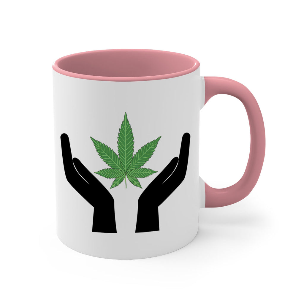 cannabis hands 44#- marijuana-Mug / Coffee Cup