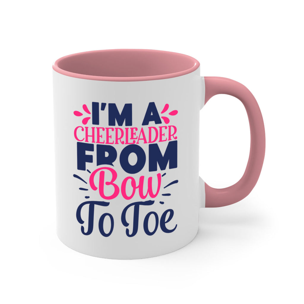 im a cheerleader bow to toe 1741#- cheer-Mug / Coffee Cup