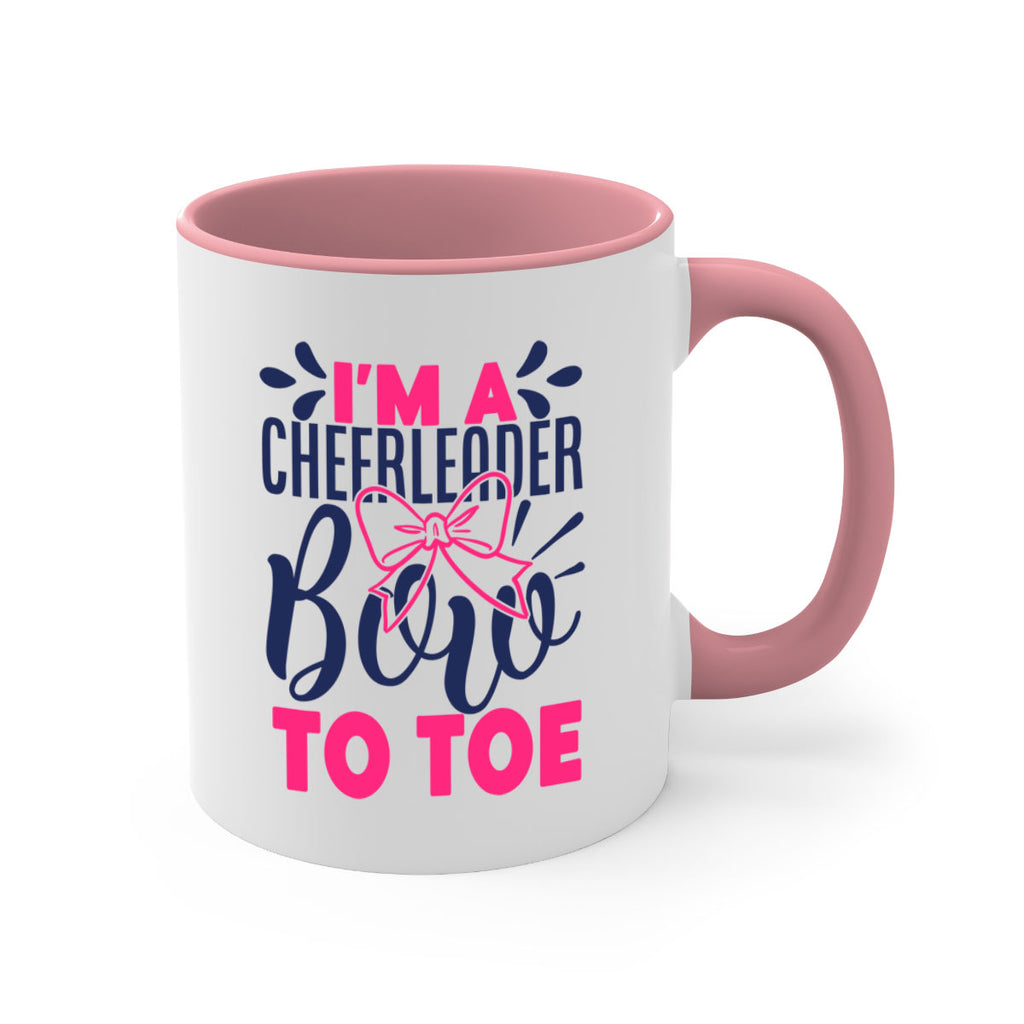 im a cheerleader bow to toe 1744#- cheer-Mug / Coffee Cup