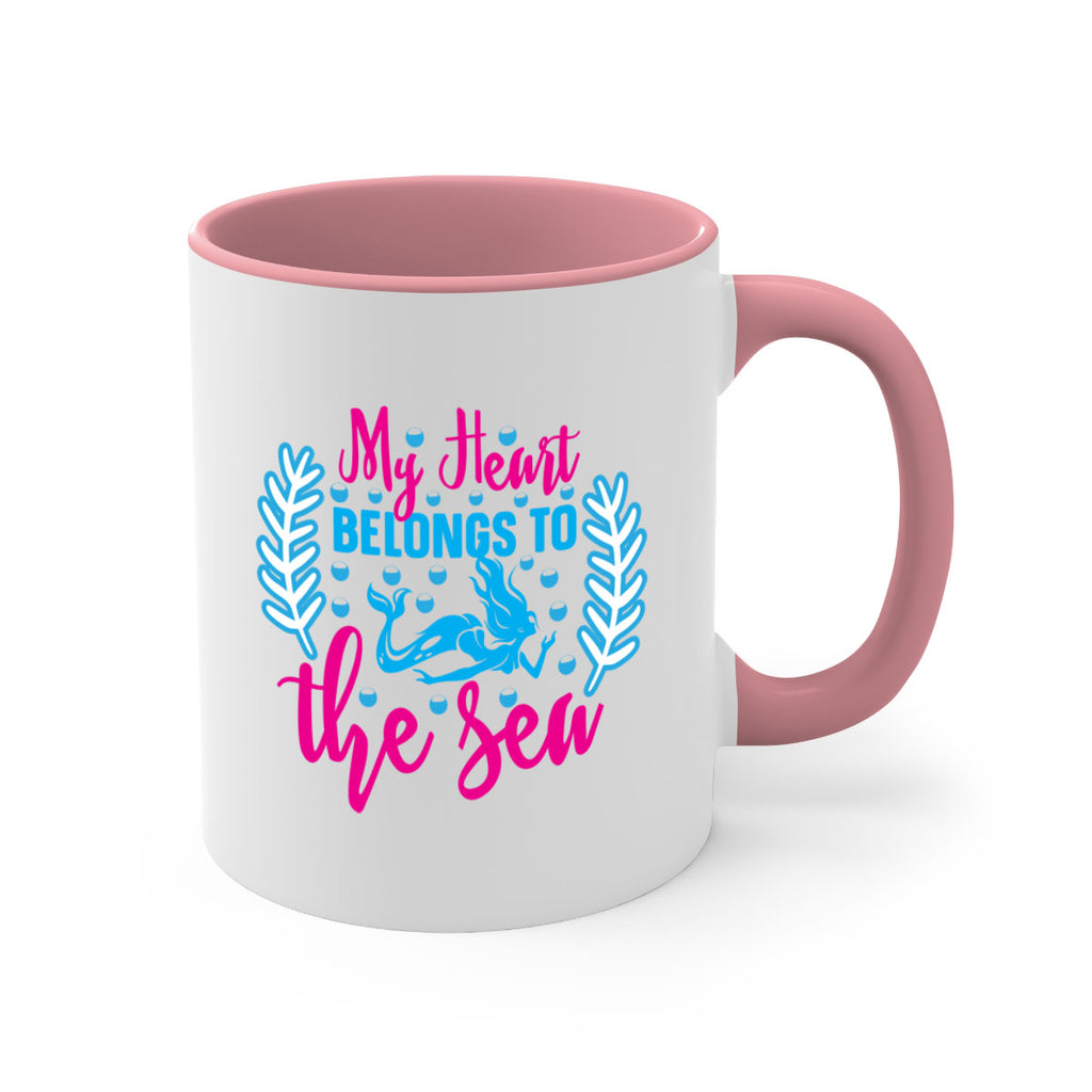 my heart belongs to the sea 516#- mermaid-Mug / Coffee Cup