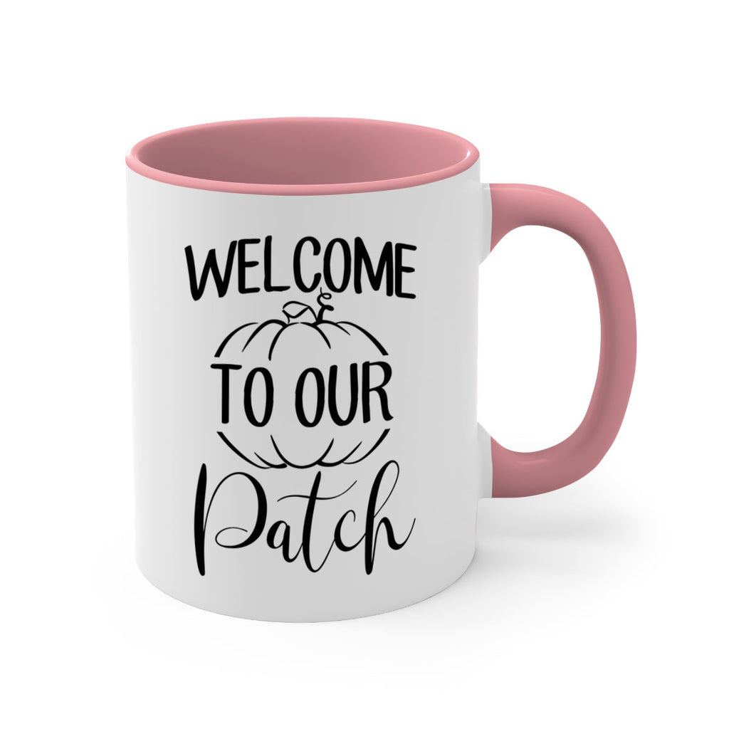 welcome to our patch 632#- fall-Mug / Coffee Cup