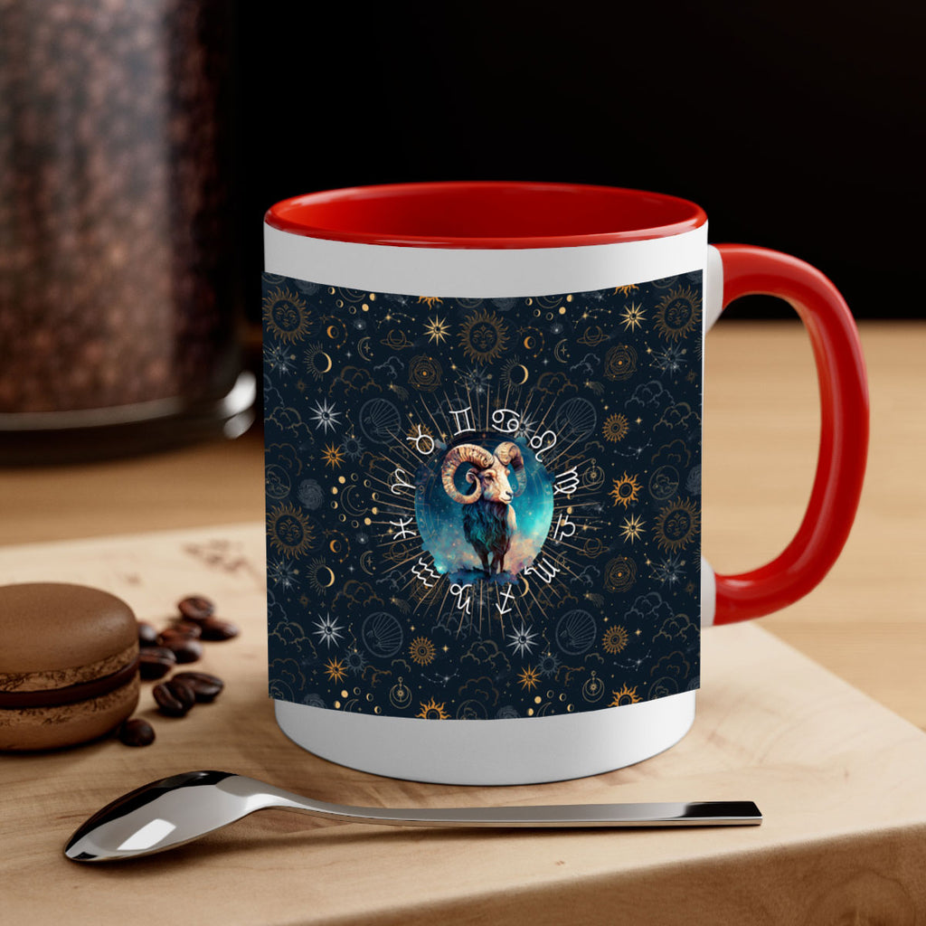Aries Straigth 95#- zodiac-Mug / Coffee Cup