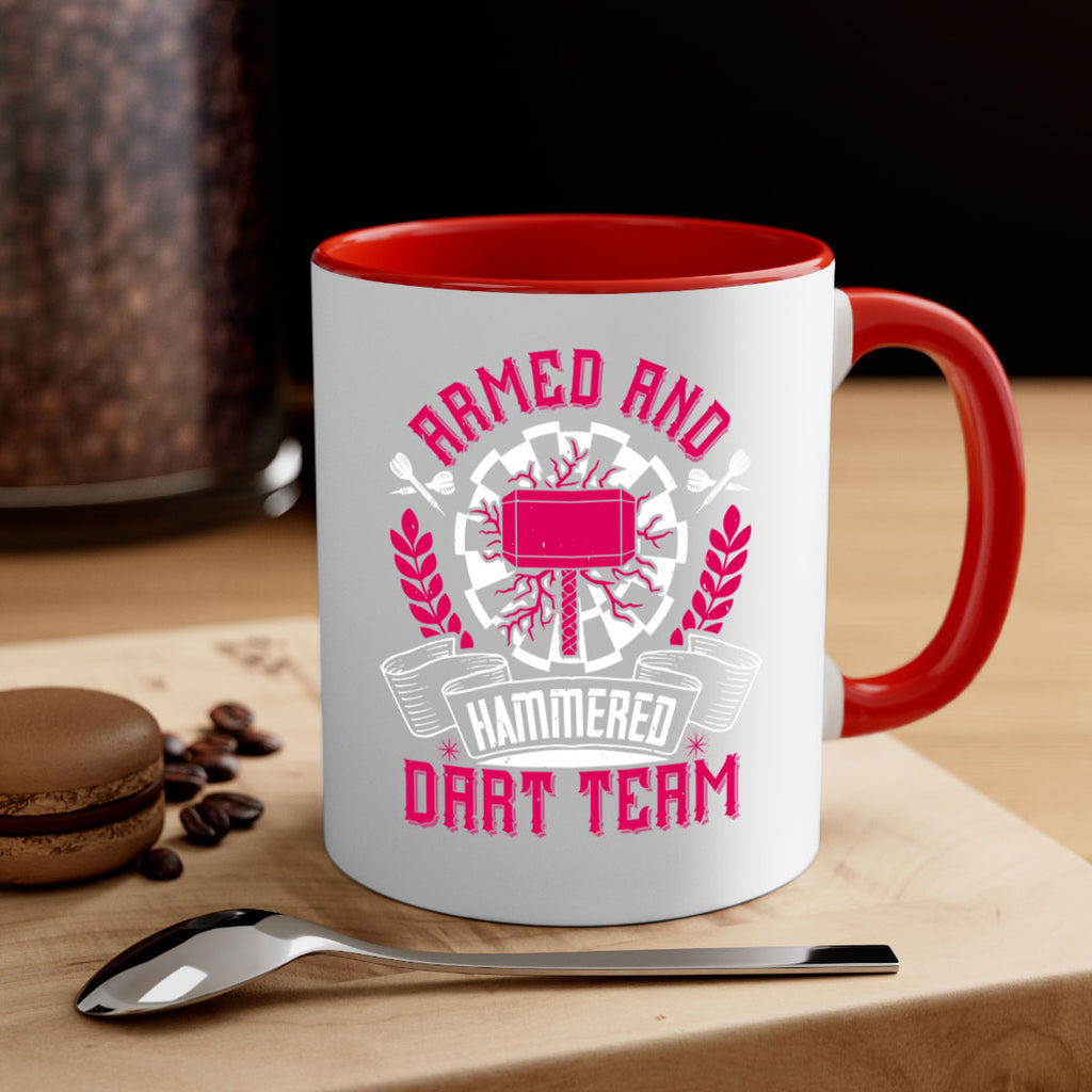 Armed and Hammered dart team 2359#- darts-Mug / Coffee Cup