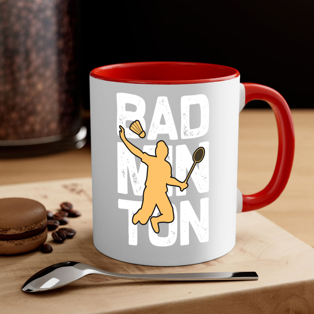 Bad 1452#- badminton-Mug / Coffee Cup