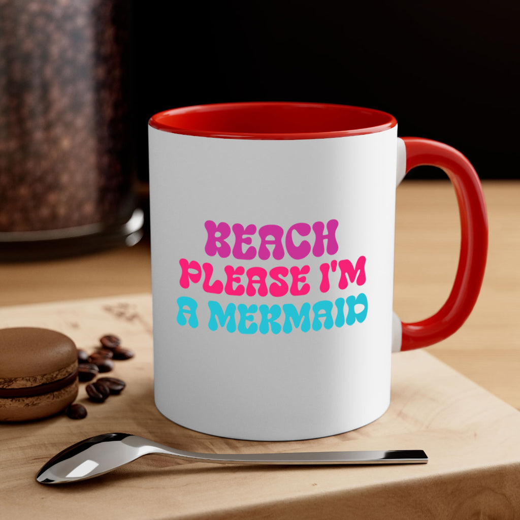 Beach Please Im A Mermaid 58#- mermaid-Mug / Coffee Cup