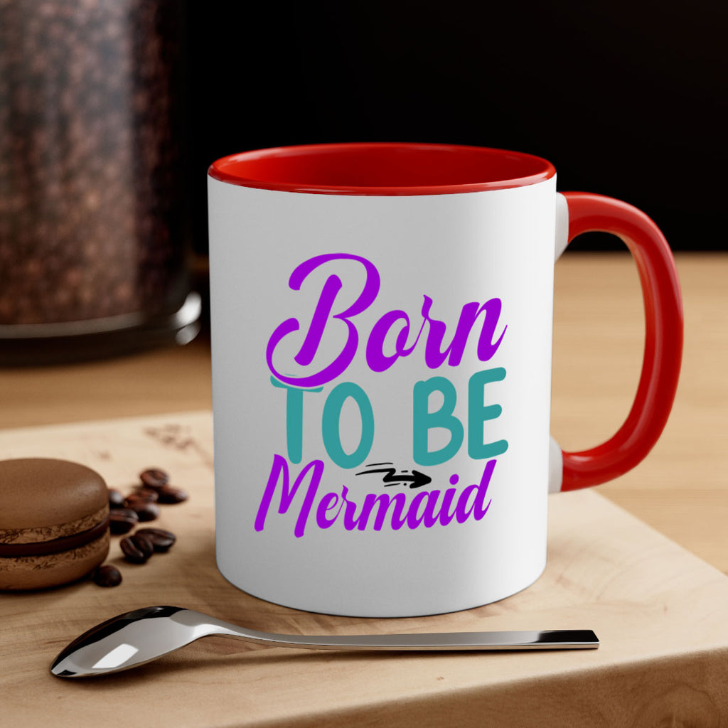 Born To Be Mermaid 82#- mermaid-Mug / Coffee Cup