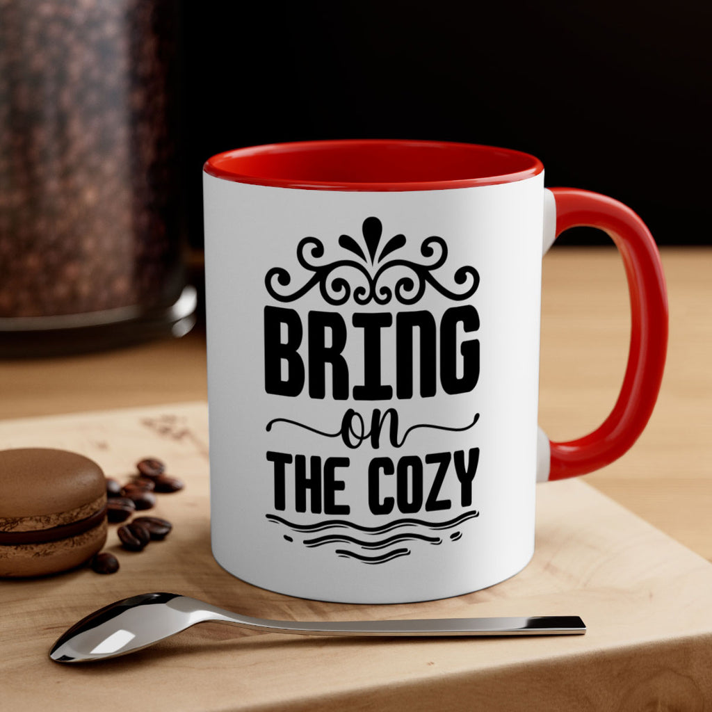 Bring on the Cozy 27#- winter-Mug / Coffee Cup