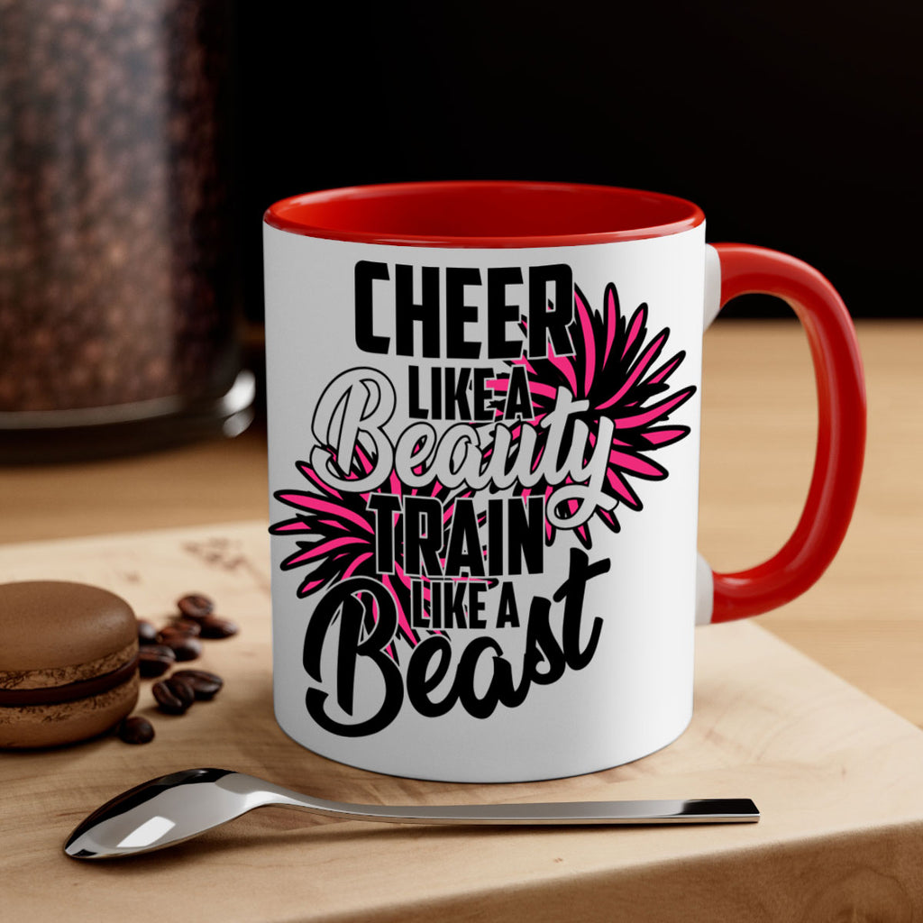 Cheer like a Beauty Train like a Beast 1388#- cheer-Mug / Coffee Cup