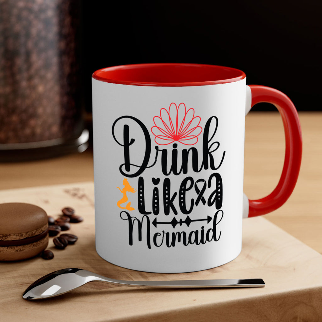 Drink Like a Mermaid 151#- mermaid-Mug / Coffee Cup