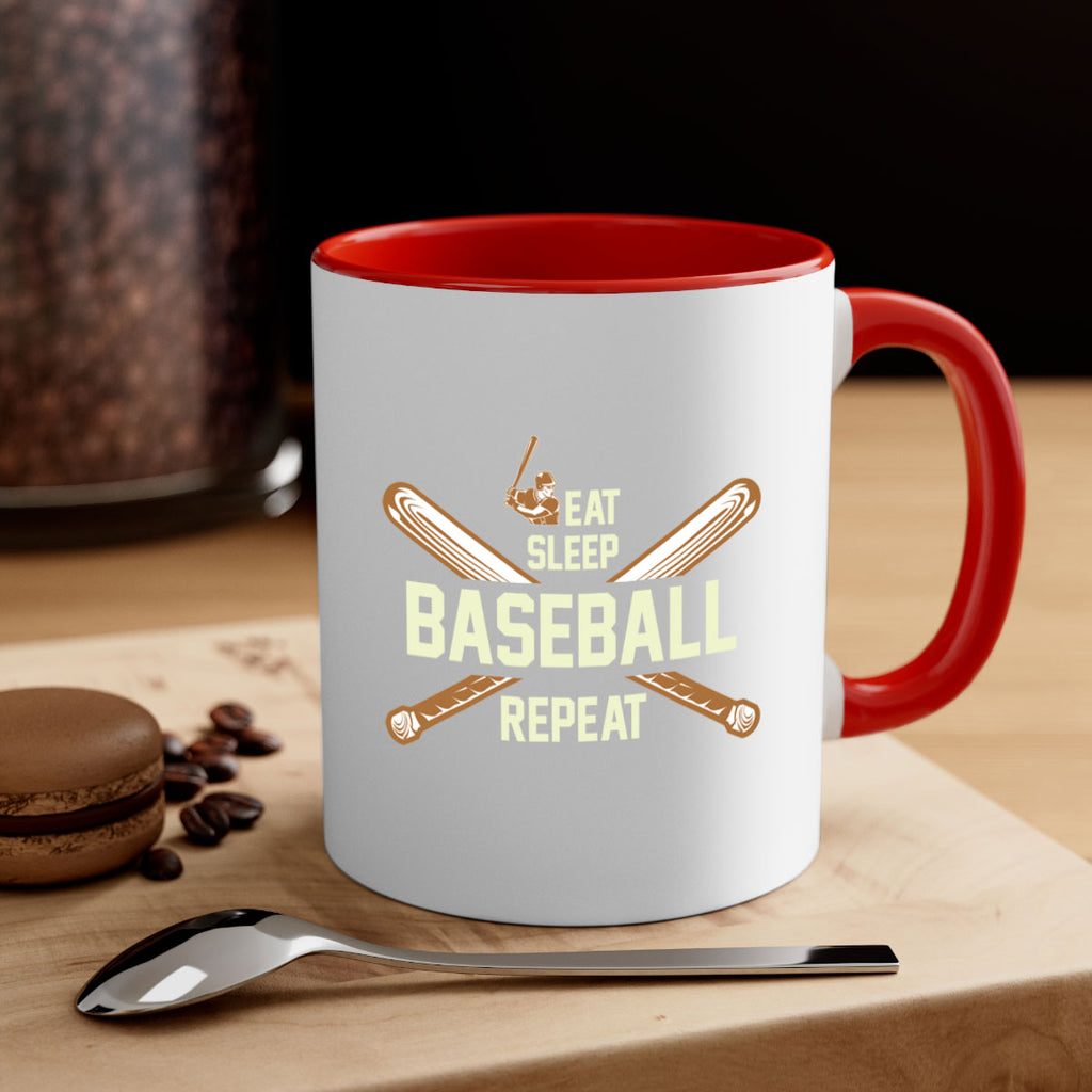 Eat 1285#- baseball-Mug / Coffee Cup