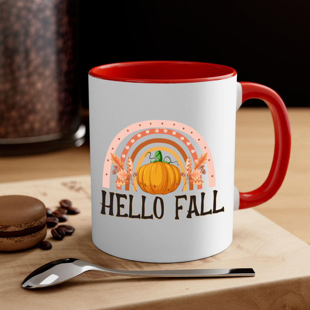 Fall Boho Rainbow 91#- fall-Mug / Coffee Cup