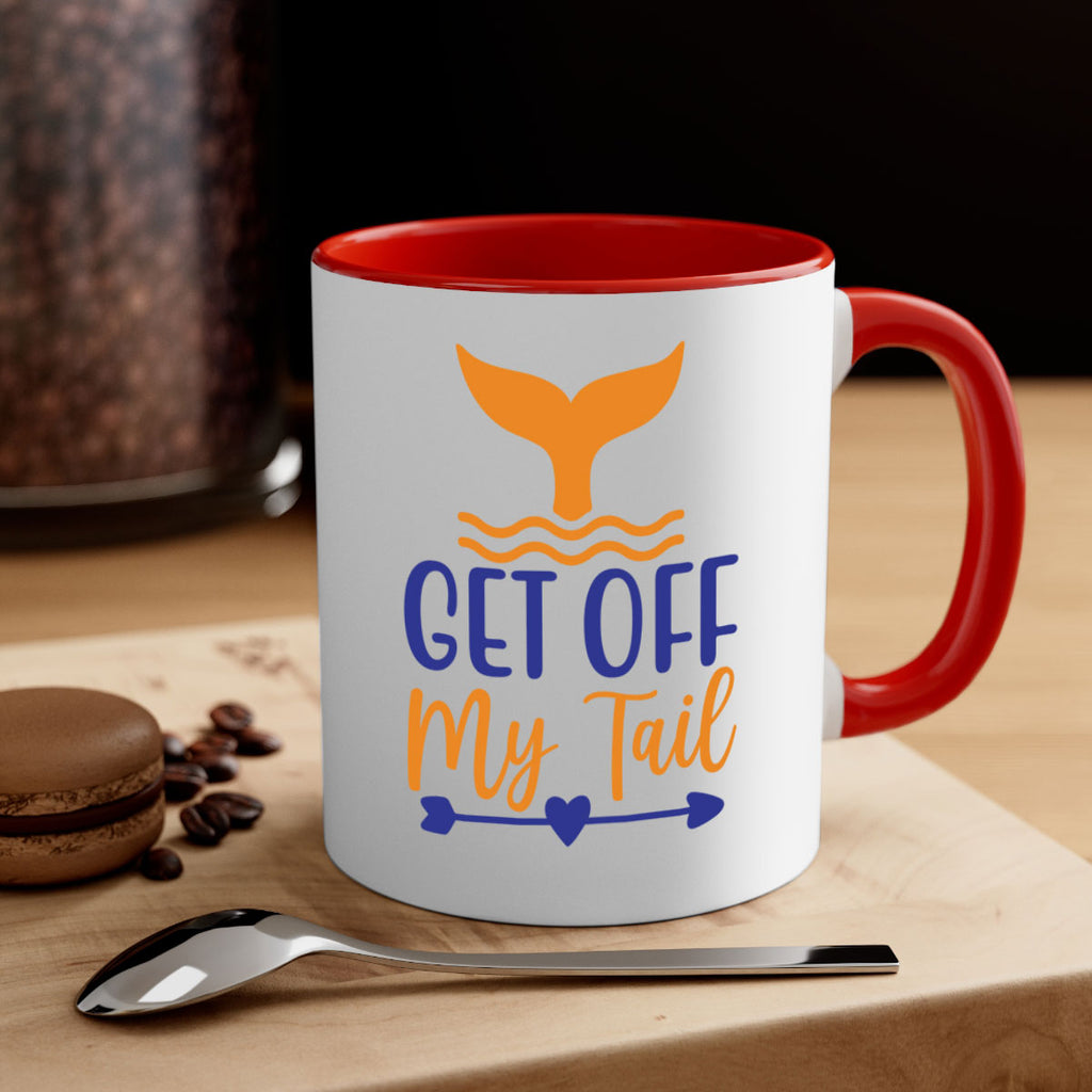 Get off My Tail 169#- mermaid-Mug / Coffee Cup