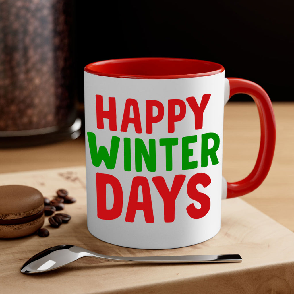 Happy Winter Days 127#- winter-Mug / Coffee Cup