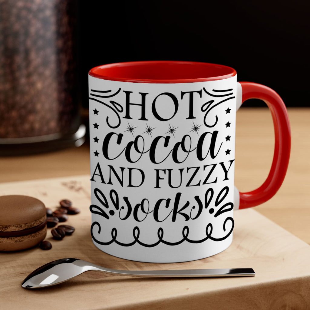 Hot Cocoa and Fuzzy Socks 217#- winter-Mug / Coffee Cup