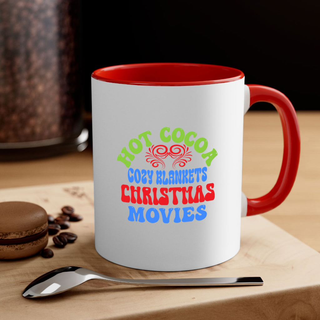 Hot cocoa cozy blankets christmas movies 210#- winter-Mug / Coffee Cup
