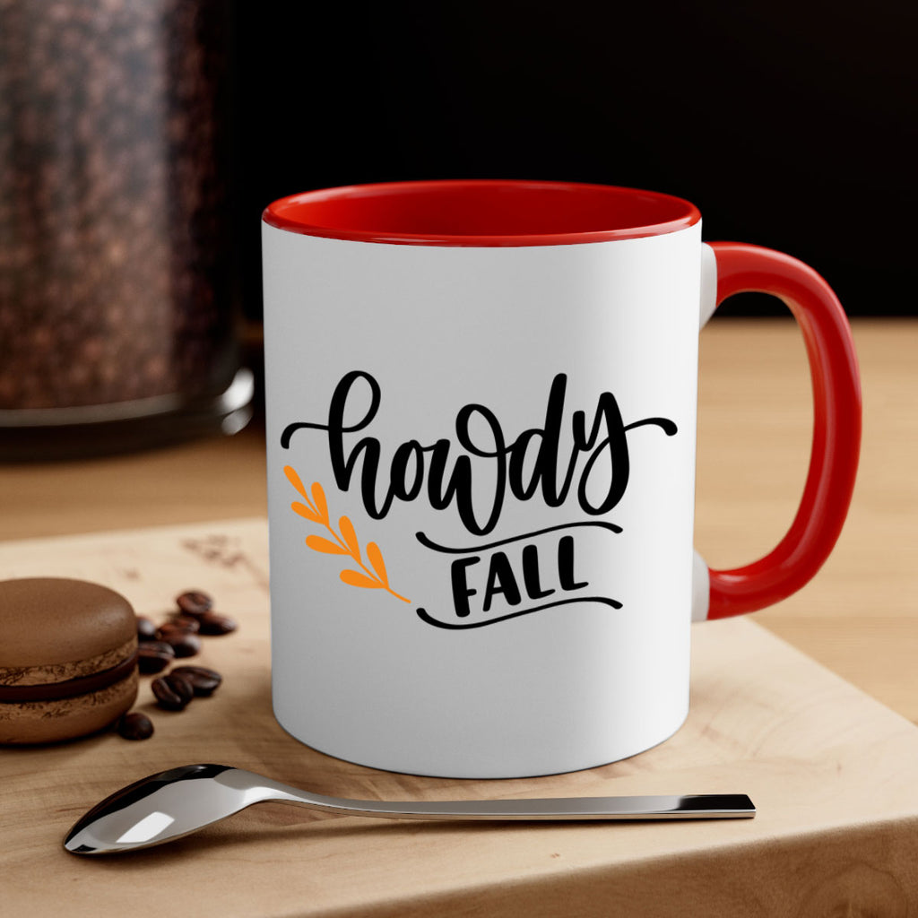 Howdy Fall 496#- fall-Mug / Coffee Cup