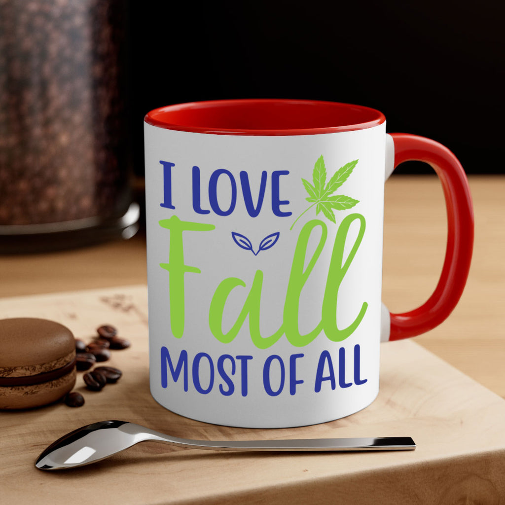 I Love Fall Most of All 329#- fall-Mug / Coffee Cup