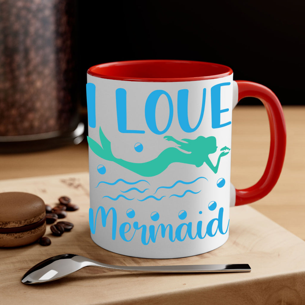 I Love Mermaid Design 231#- mermaid-Mug / Coffee Cup