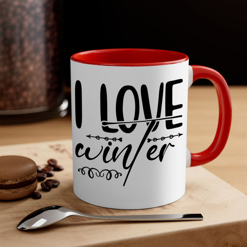I love winter 243#- winter-Mug / Coffee Cup