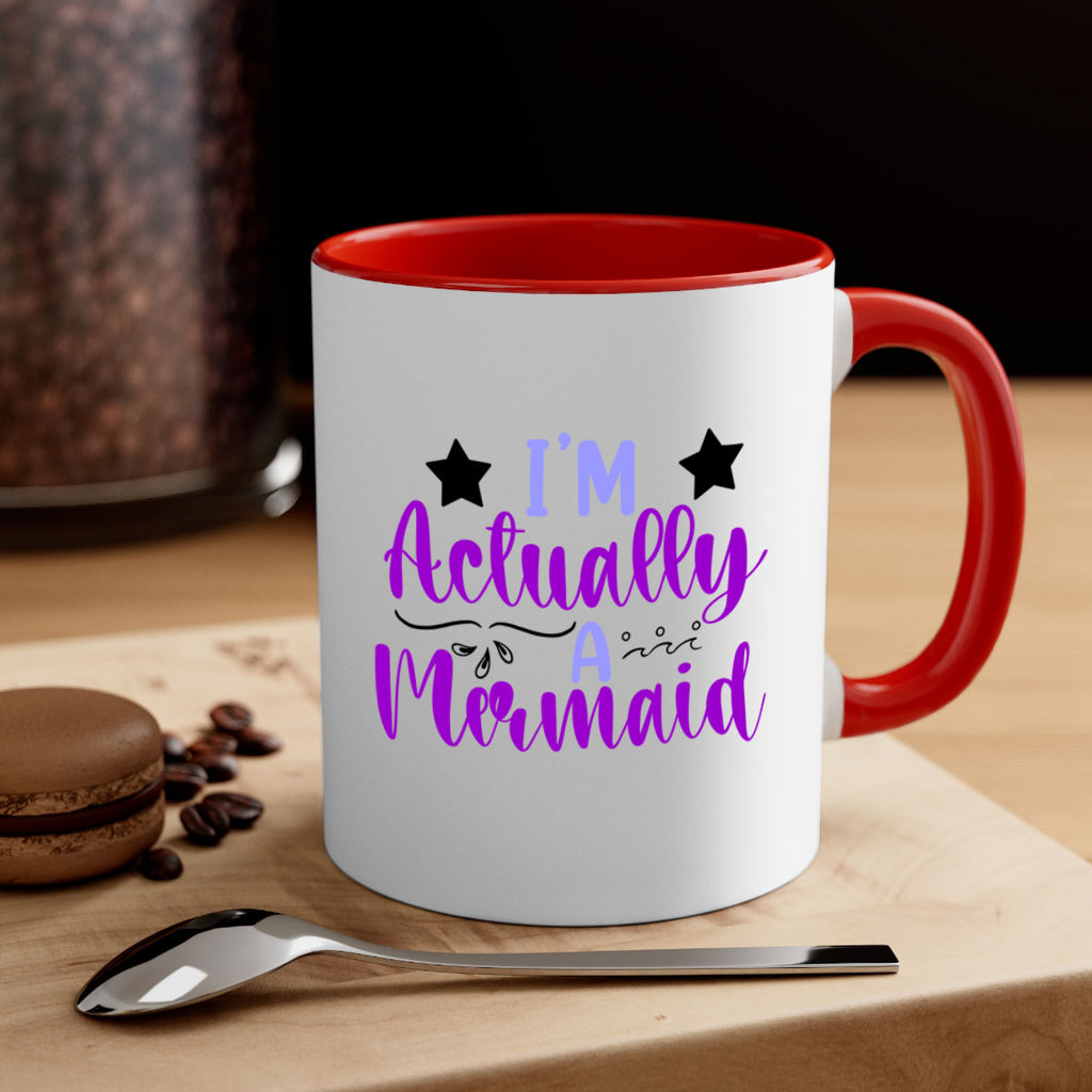 Im Actually A Mermaid246#- mermaid-Mug / Coffee Cup
