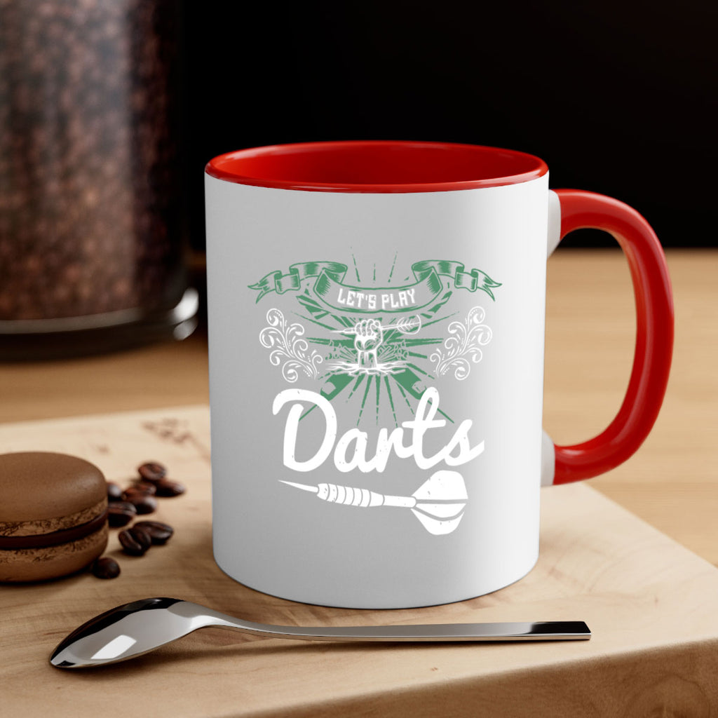 Lets play darts 1966#- darts-Mug / Coffee Cup